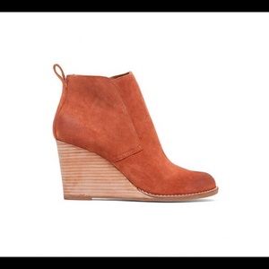 Lucky Brand wedge booties